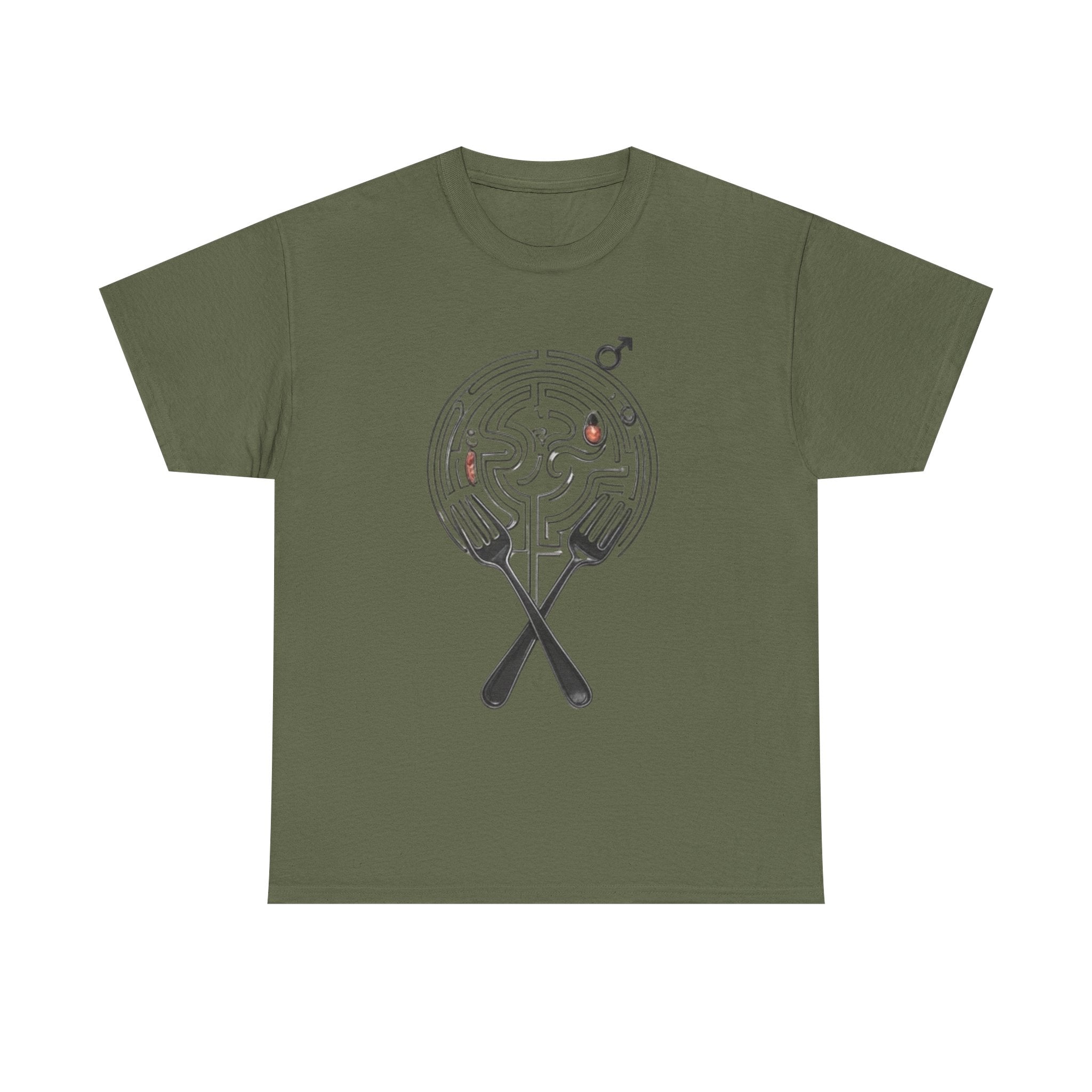 The Path to a Man - Unisex Heavy Cotton Tee (Light Colors)