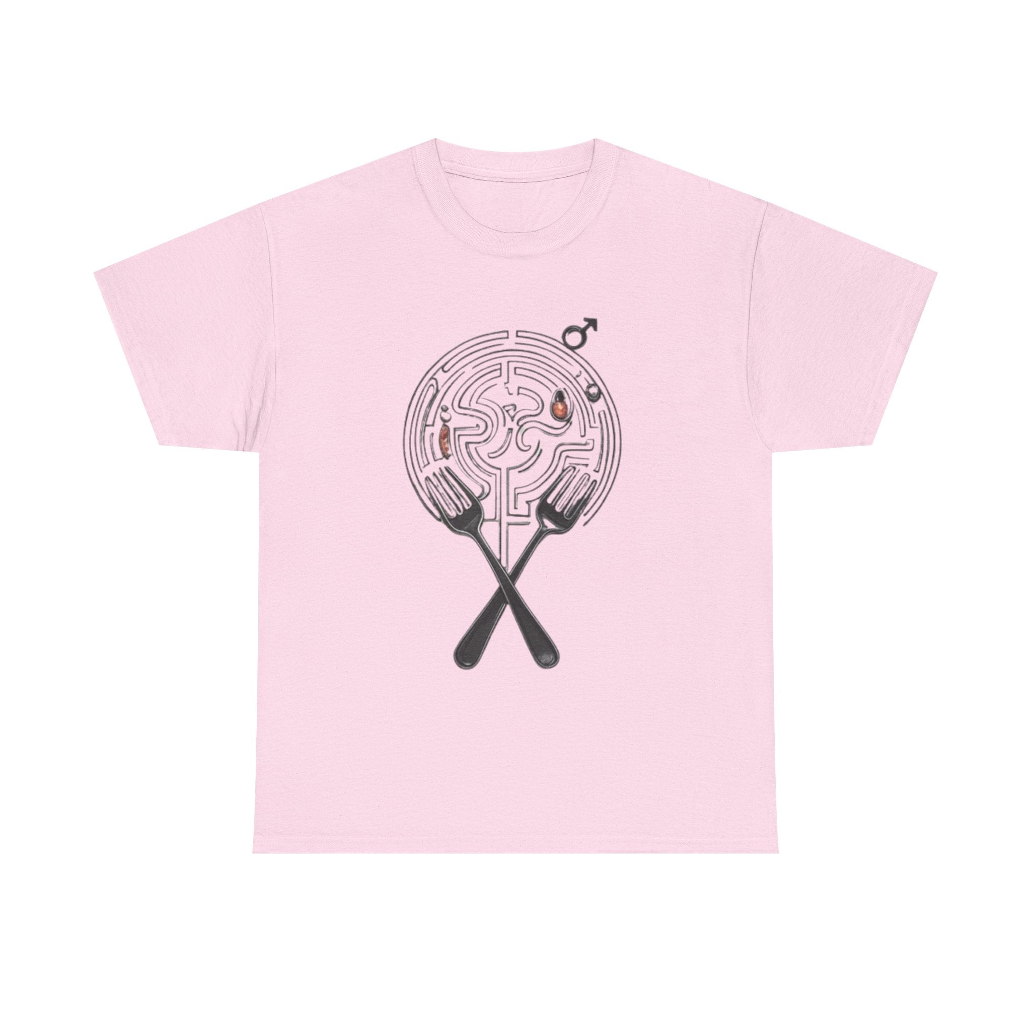 The Path to a Man - Unisex Heavy Cotton Tee (Light Colors)