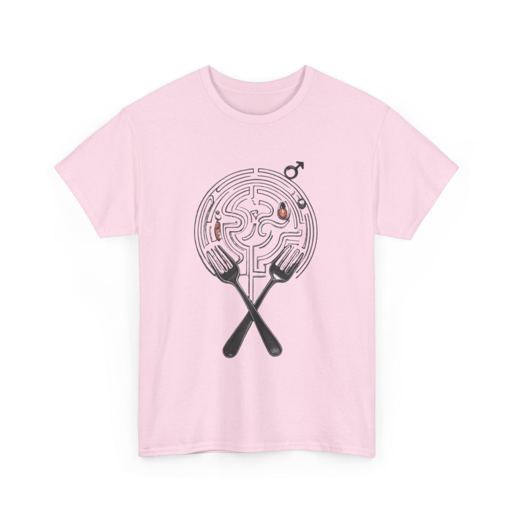 The Path to a Man - Unisex Heavy Cotton Tee (Light Colors)