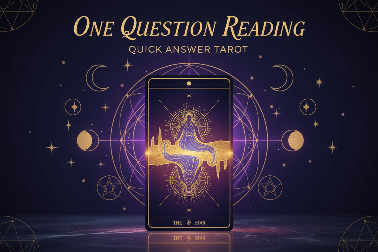 One-Question Tarot Consultation - Quick Personalized Insight